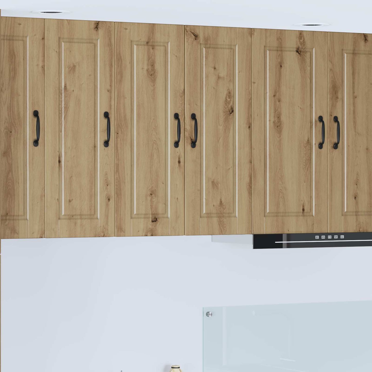 vidaXL Wall Cabinet PORTO Artisan Oak 30 x 31 x 80 cm Engineered Wood 1