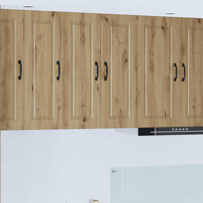 vidaXL Wall Cabinet PORTO Artisan Oak 30 x 31 x 80 cm Engineered Wood 1