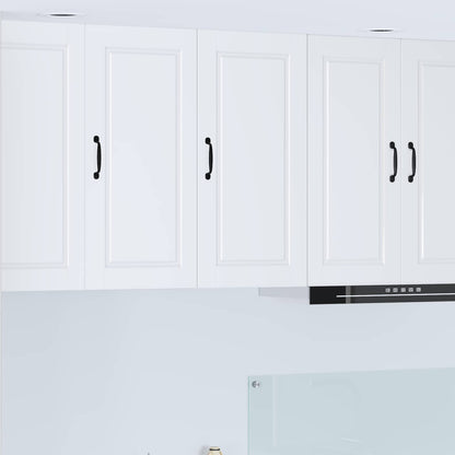 vidaXL Wall Cabinet PORTO White 40 x 31 x 80 cm Engineered Wood 1