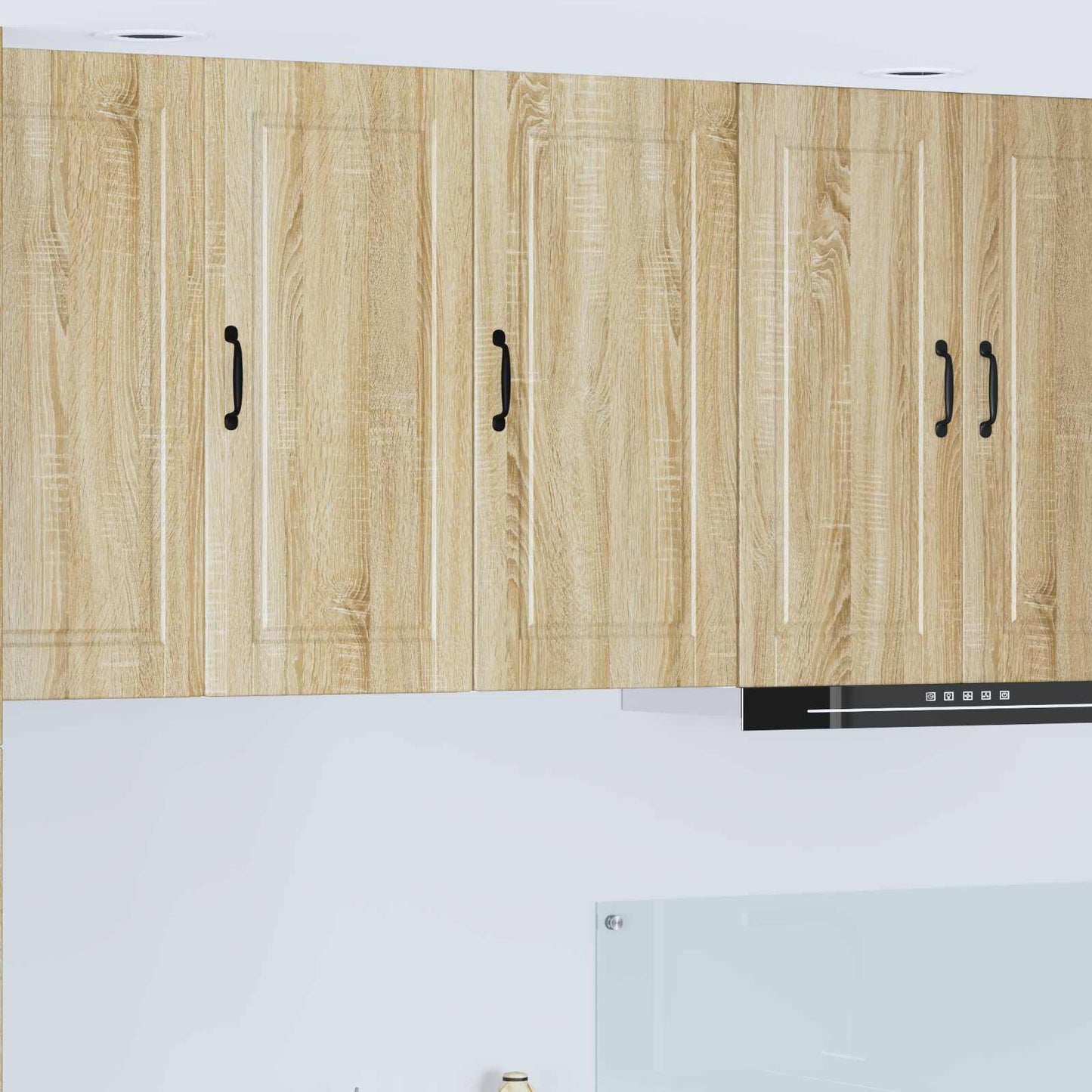 vidaXL Wall Cabinet PORTO Sonoma Oak 40 x 31 x 80 cm Engineered Wood 1