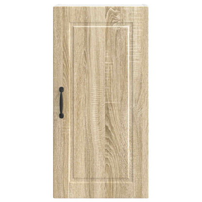 vidaXL Wall Cabinet PORTO Sonoma Oak 40 x 31 x 80 cm Engineered Wood 6