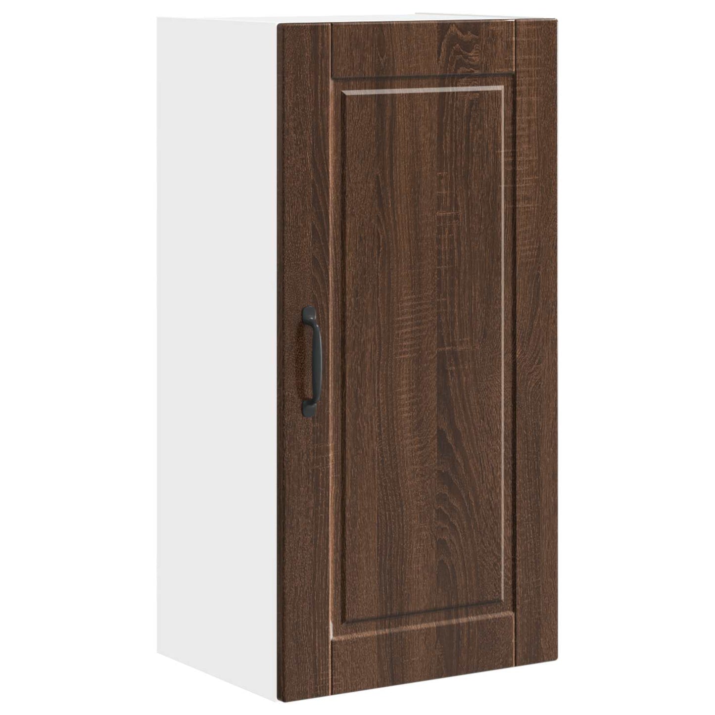 vidaXL Wall Cabinet PORTO Brown Oak 40 x 31 x 80 cm Engineered Wood 2