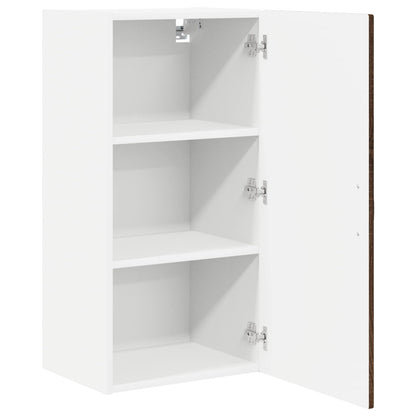 vidaXL Wall Cabinet PORTO Brown Oak 40 x 31 x 80 cm Engineered Wood 5