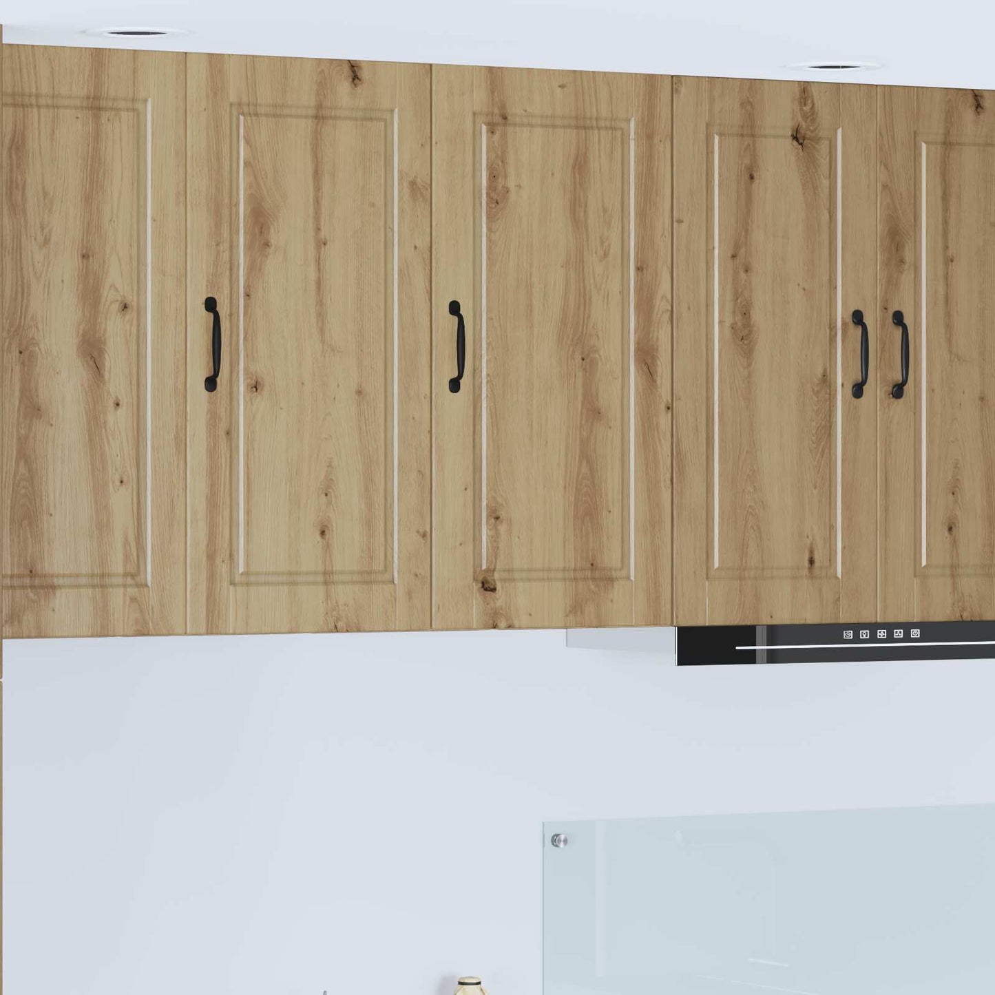 vidaXL Wall Cabinet PORTO Artisan Oak 40 x 31 x 80 cm Engineered Wood 1