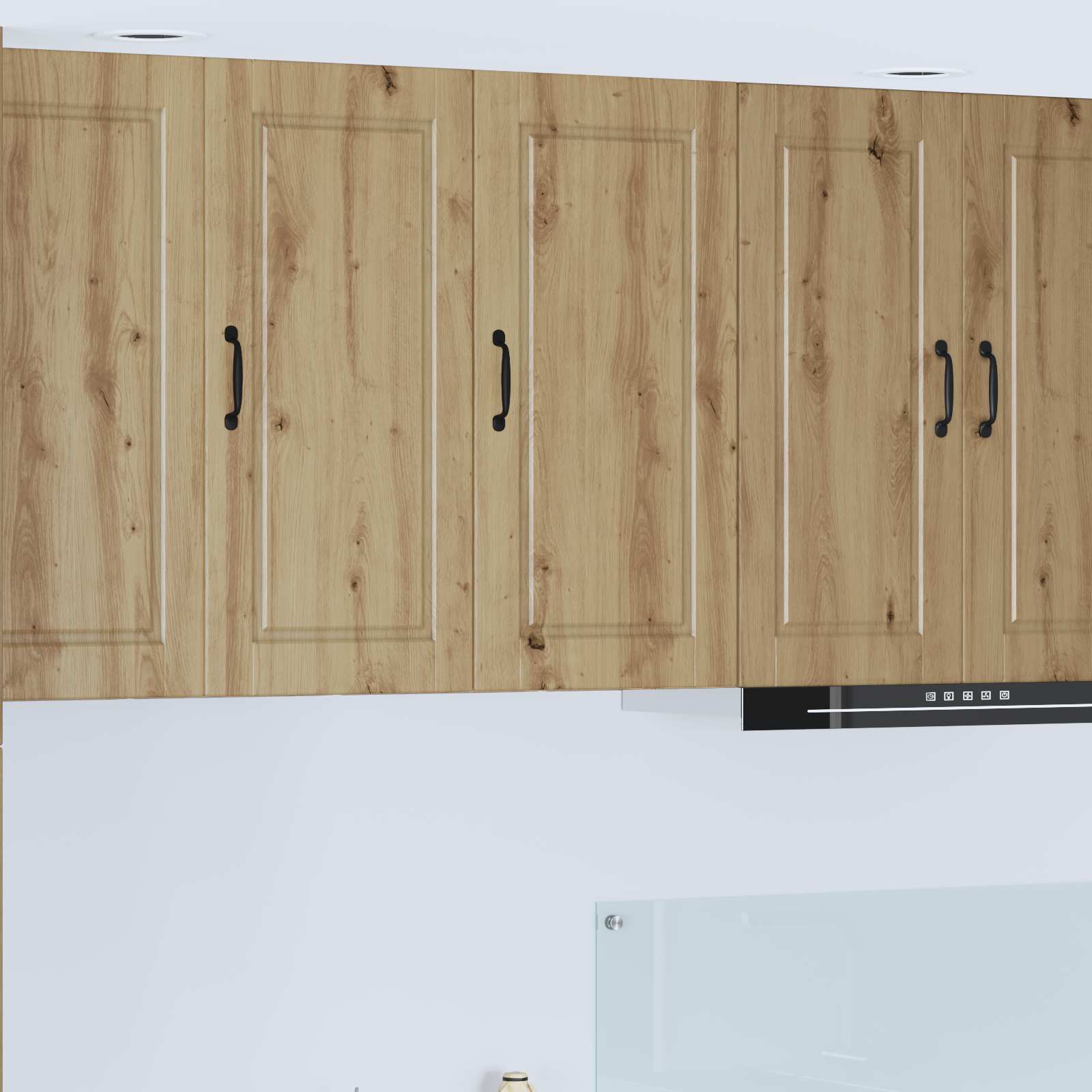 vidaXL Wall Cabinet PORTO Artisan Oak 40 x 31 x 80 cm Engineered Wood 1