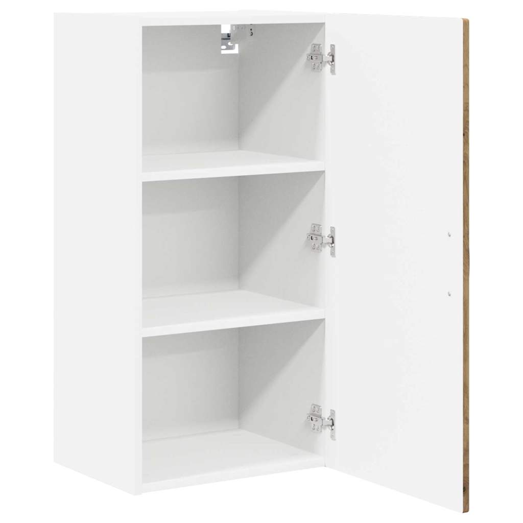 vidaXL Wall Cabinet PORTO Artisan Oak 40 x 31 x 80 cm Engineered Wood 5