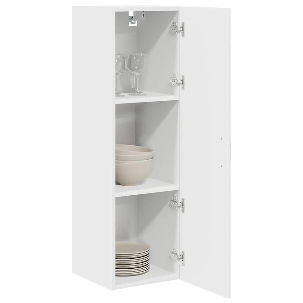 vidaXL Wall Cabinet PORTO White 30 x 31 x 100 cm Engineered Wood 3