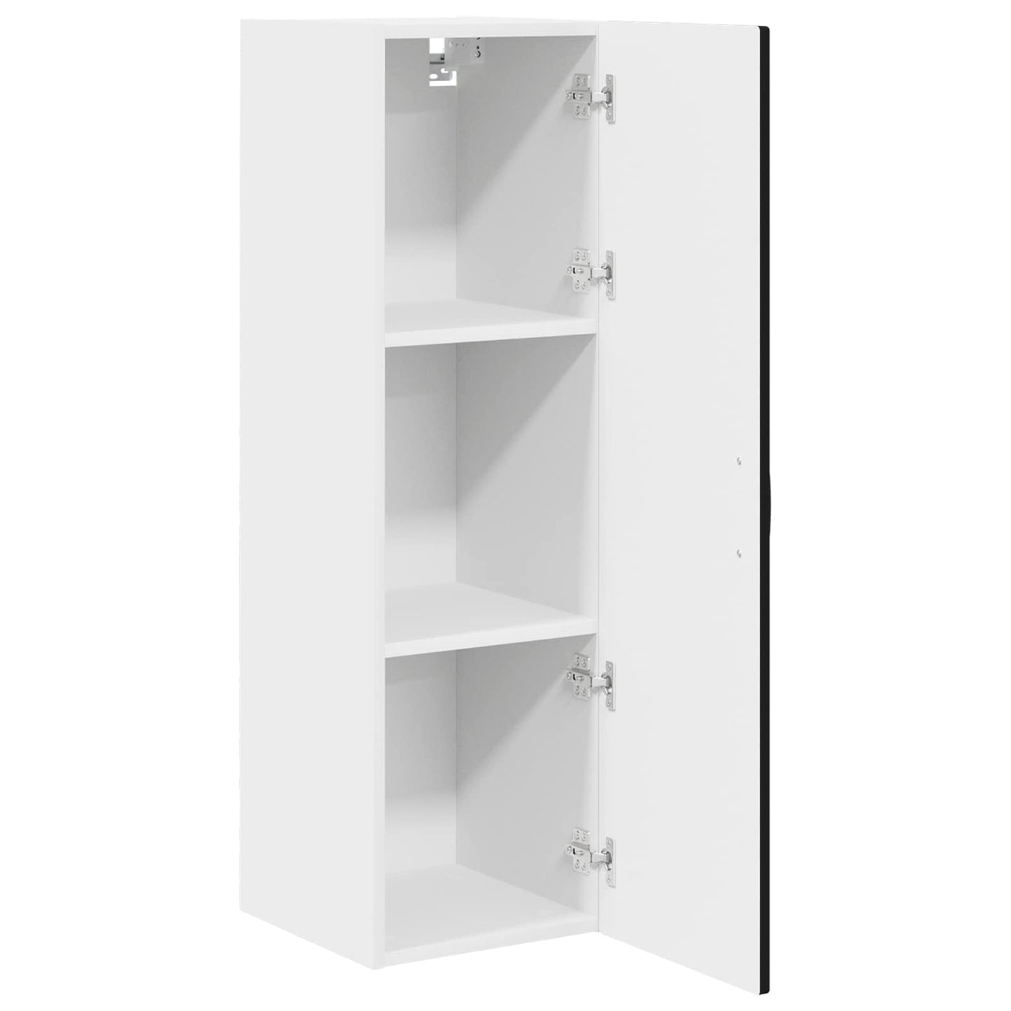 vidaXL Wall Cabinet PORTO Black 30 x 31 x 100 cm Engineered Wood 5