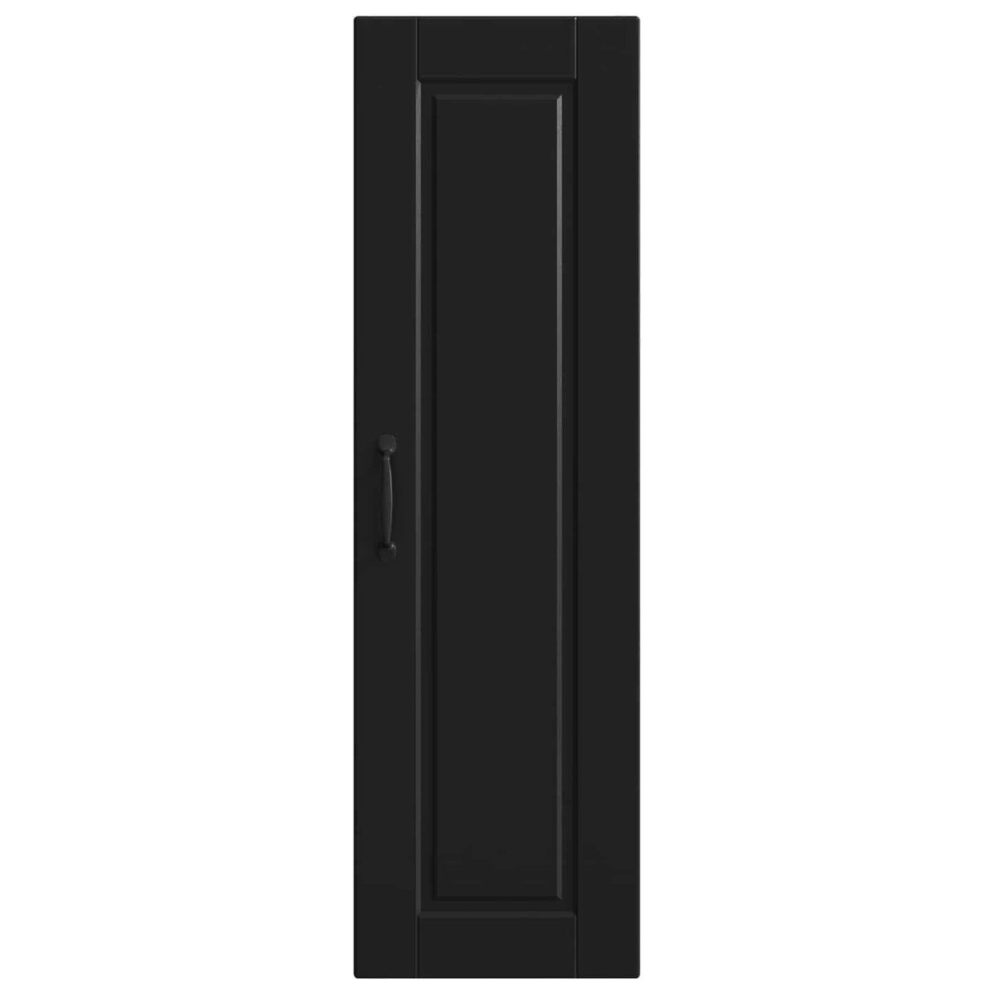 vidaXL Wall Cabinet PORTO Black 30 x 31 x 100 cm Engineered Wood 6