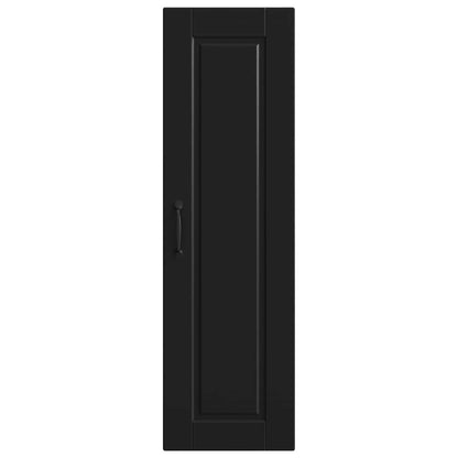vidaXL Wall Cabinet PORTO Black 30 x 31 x 100 cm Engineered Wood 6