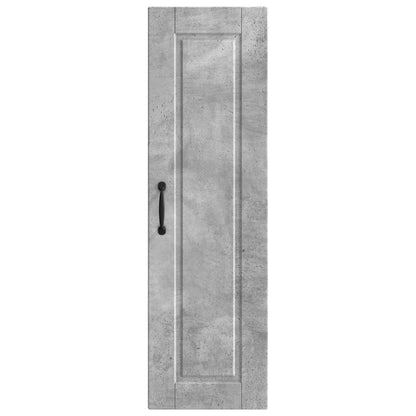 vidaXL Wall Cabinet PORTO Concrete Grey 30 x 31 x 100 cm 6