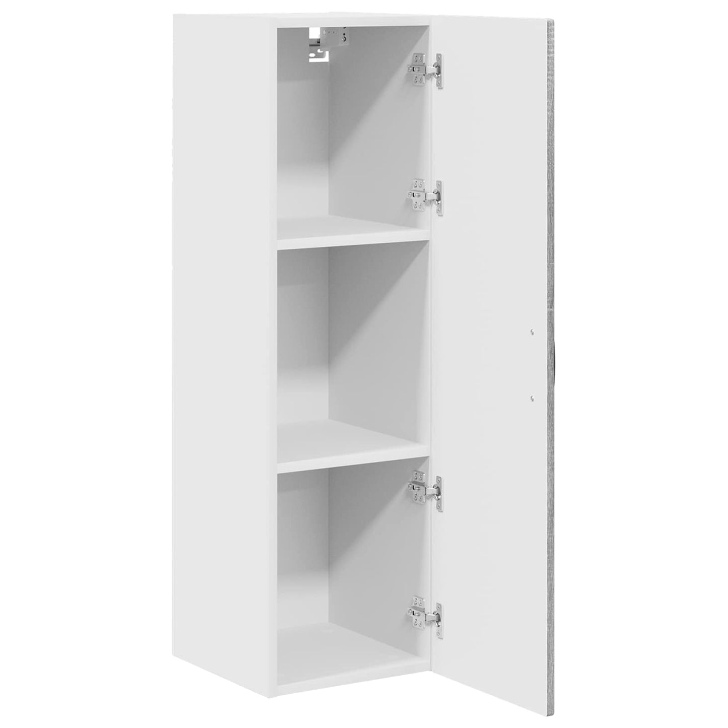vidaXL Wall Cabinet PORTO Grey Sonoma 30 x 31 x 100 cm Engineered Wood 5