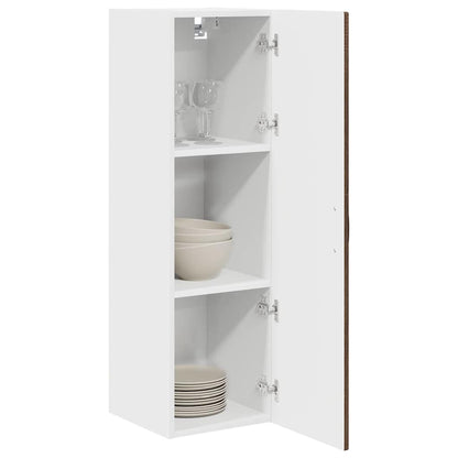 vidaXL Wall Cabinet PORTO Brown Oak 30 x 31 x 100 cm Engineered Wood 3