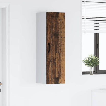 vidaXL Wall Cabinet PORTO Old Wood 30 x 31 x 100 cm Engineered Wood 4