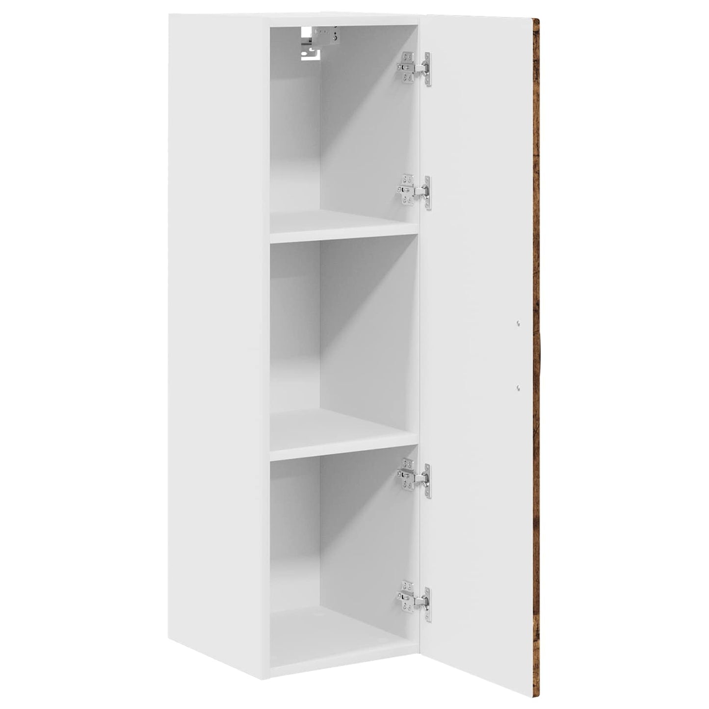 vidaXL Wall Cabinet PORTO Old Wood 30 x 31 x 100 cm Engineered Wood 5