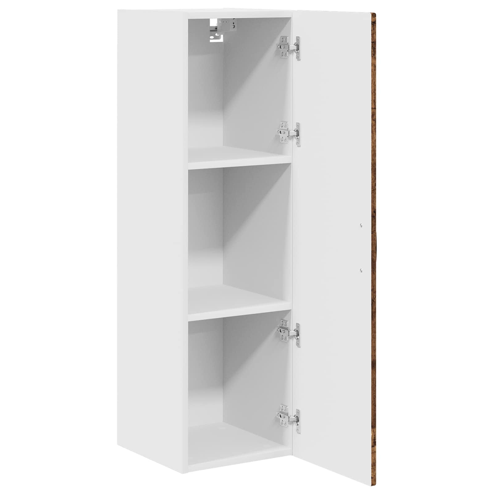 vidaXL Wall Cabinet PORTO Old Wood 30 x 31 x 100 cm Engineered Wood 5