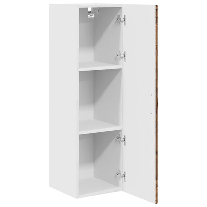 vidaXL Wall Cabinet PORTO Old Wood 30 x 31 x 100 cm Engineered Wood 5