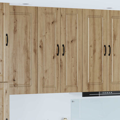 vidaXL Wall Cabinet PORTO Artisan Oak 30 x 31 x 100 cm Engineered Wood 1