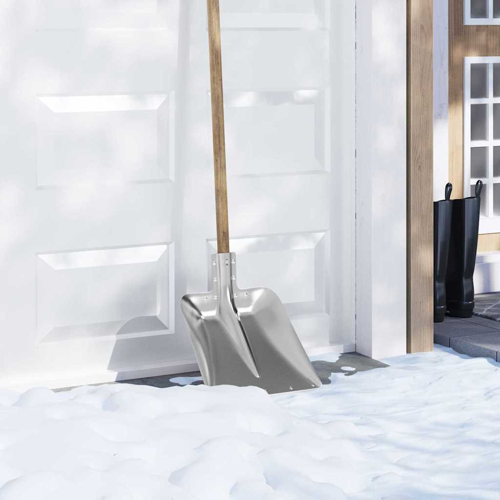 vidaXL Shovel Head 4 pcs Silver 45 x 38 cm Aluminum 1