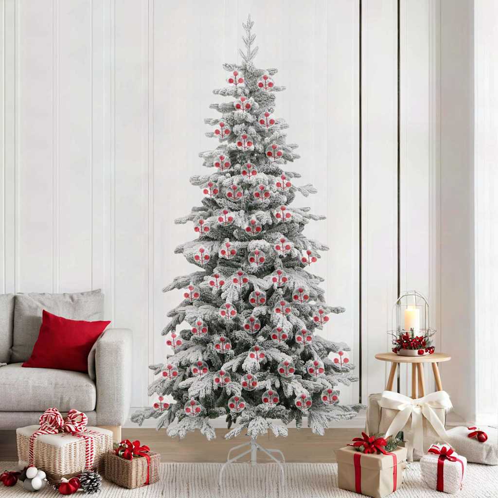 vidaXL Christmas Bauble Set 100 pcs Transparent Ø 10 cm Plastic 1
