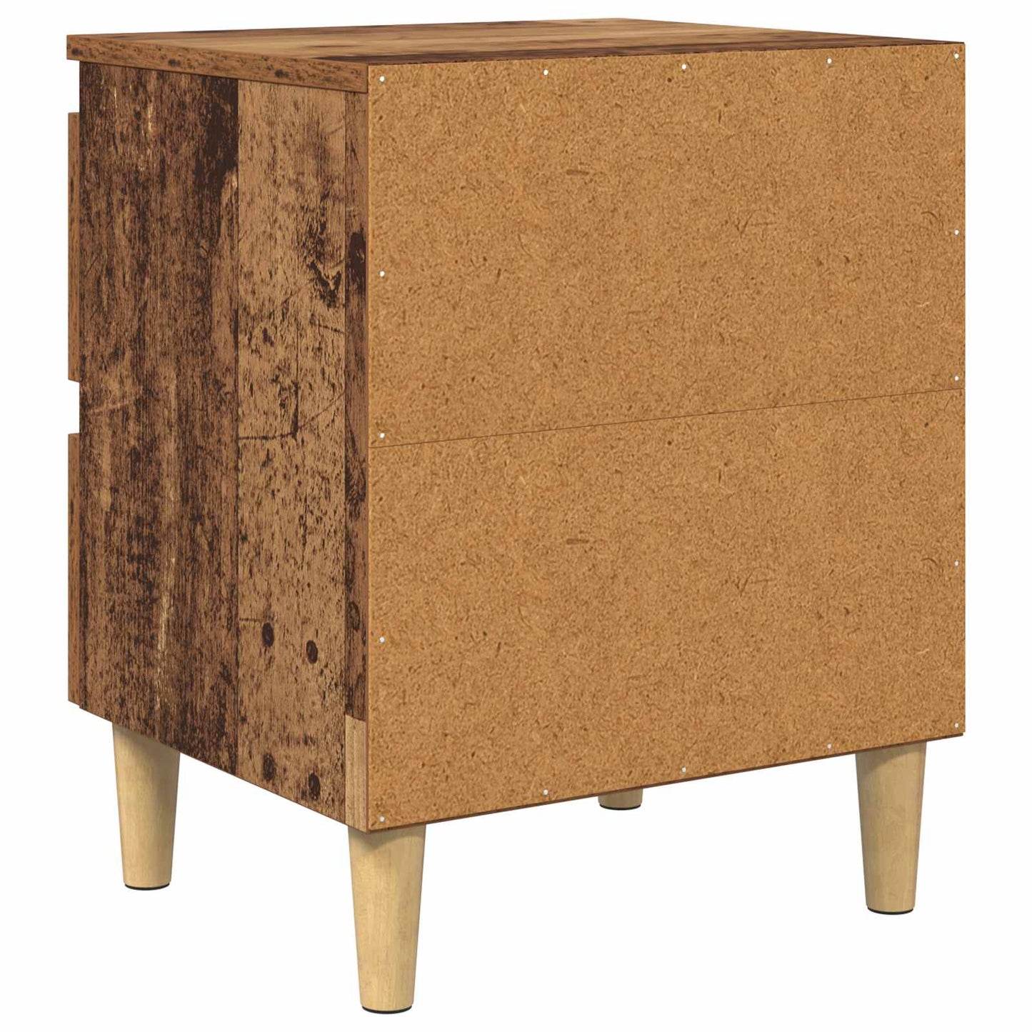 vidaXL Bed Cabinets 2 pcs Old Wood 40 x 35 x 50 cm Engineered Wood 4