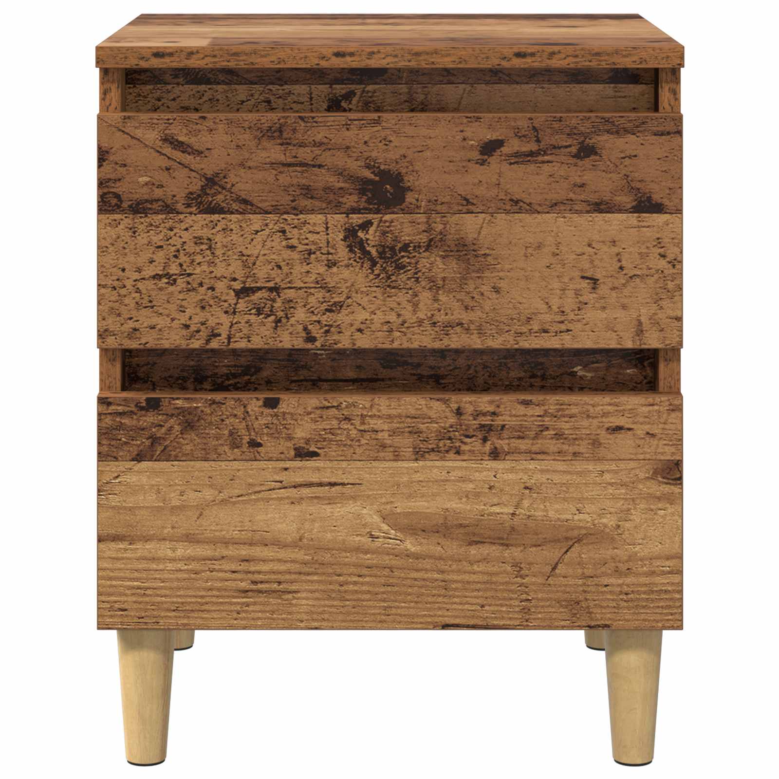 vidaXL Bed Cabinets 2 pcs Old Wood 40 x 35 x 50 cm Engineered Wood 3