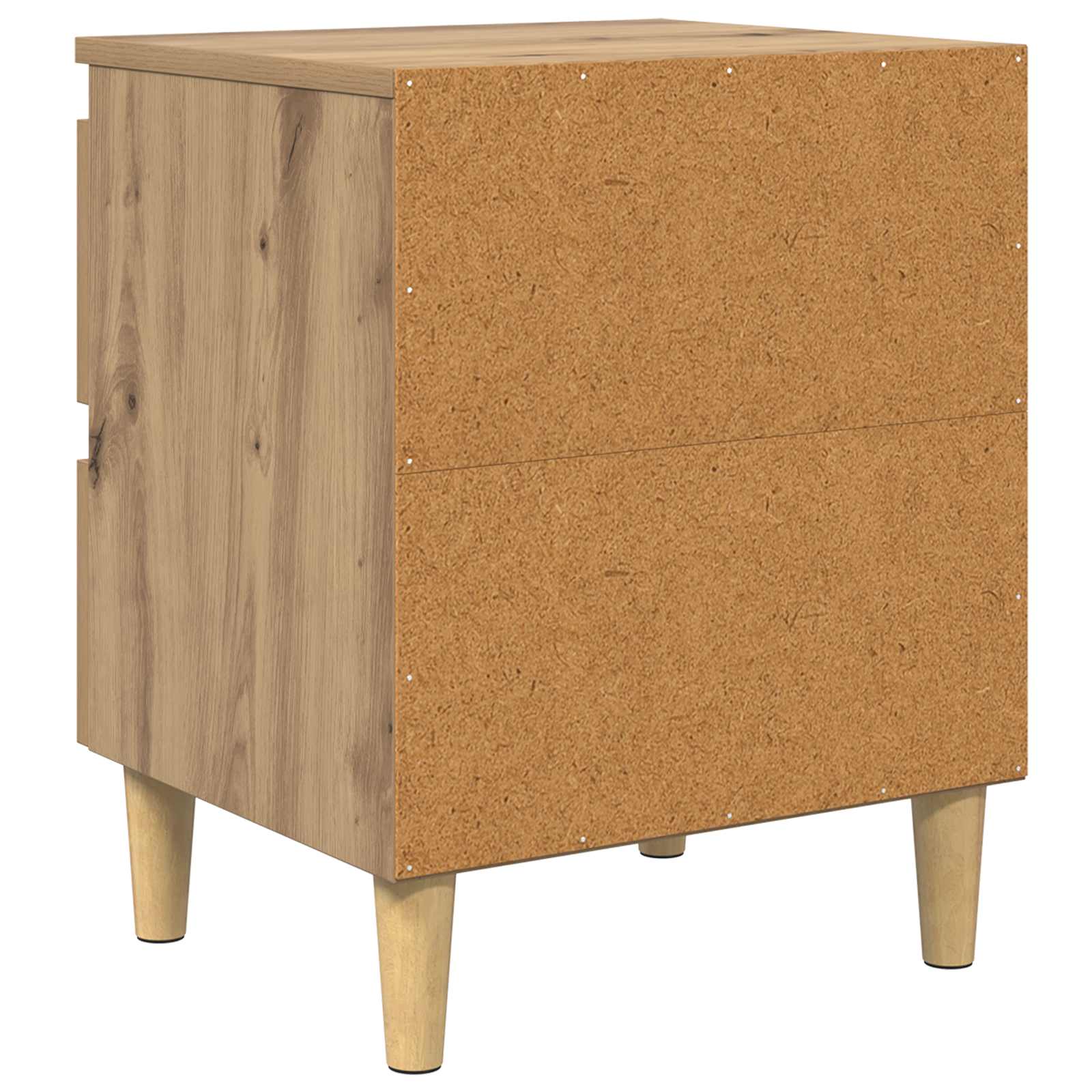 vidaXL Bed Cabinets 2 pcs Artisan Oak 40 x 35 x 50 cm Engineered Wood 5