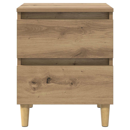 vidaXL Bed Cabinets 2 pcs Artisan Oak 40 x 35 x 50 cm Engineered Wood 3