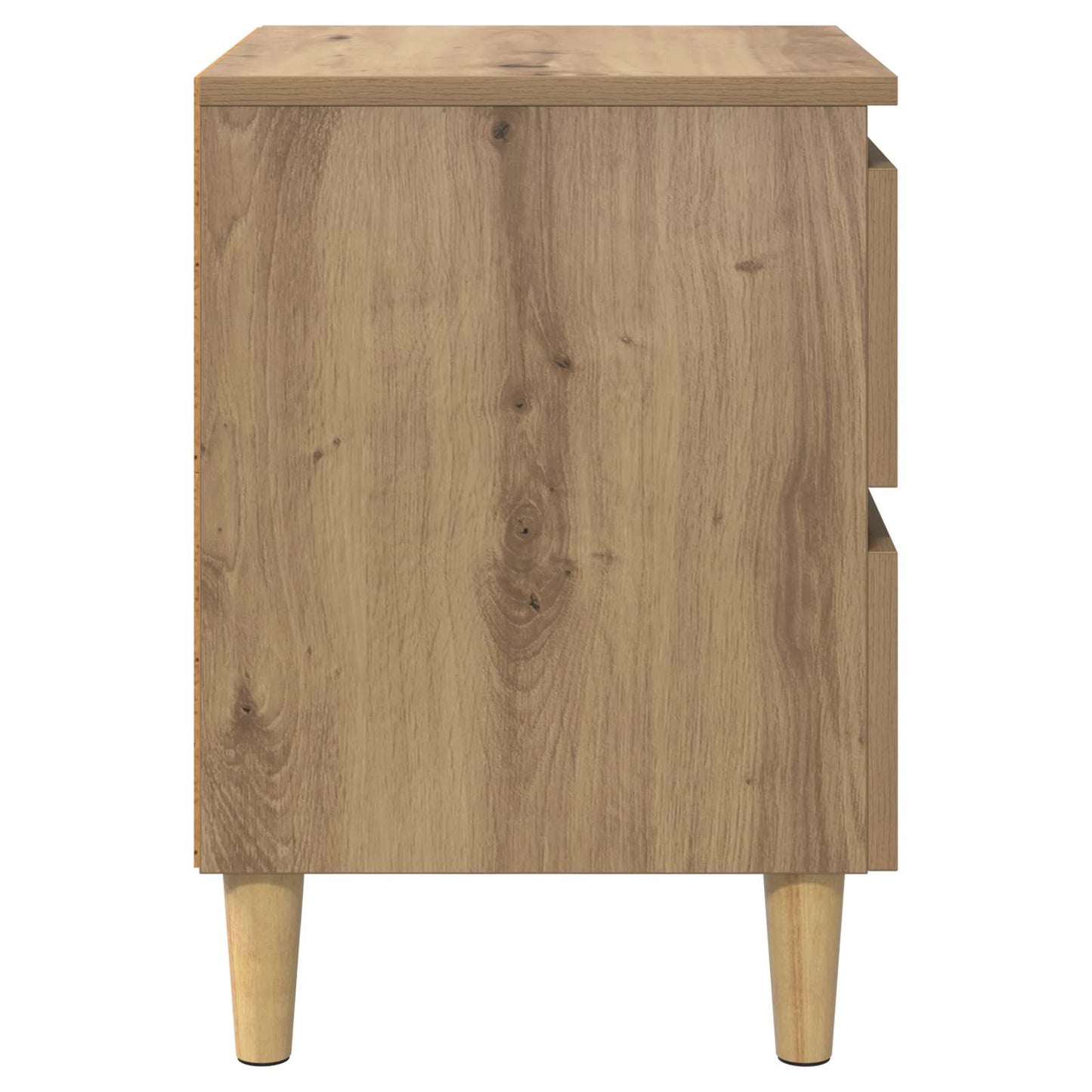 vidaXL Bed Cabinets 2 pcs Artisan Oak 40 x 35 x 50 cm Engineered Wood 4