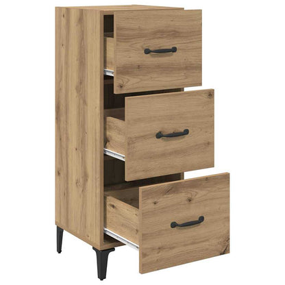 vidaXL Sideboard Artisan Oak 34.5 x 34 x 90 cm Engineered Wood 5