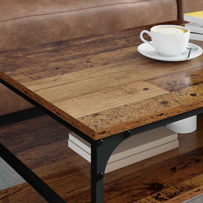 vidaXL Coffee Table Old Wood 100 x 50 x 45 cm Engineered Wood 4