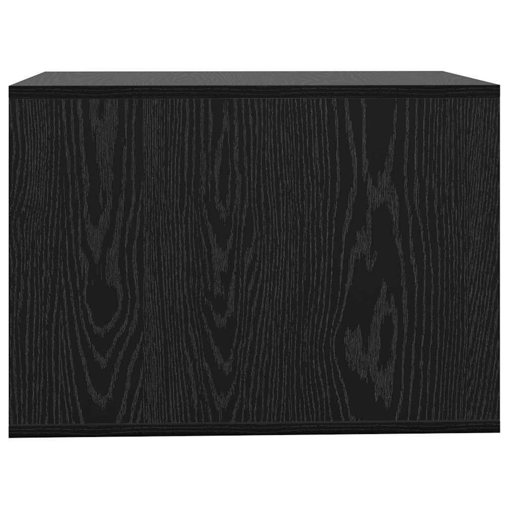 vidaXL Cat Litter Box Enclosure Black Oak 47 x 59 x 42 cm 6