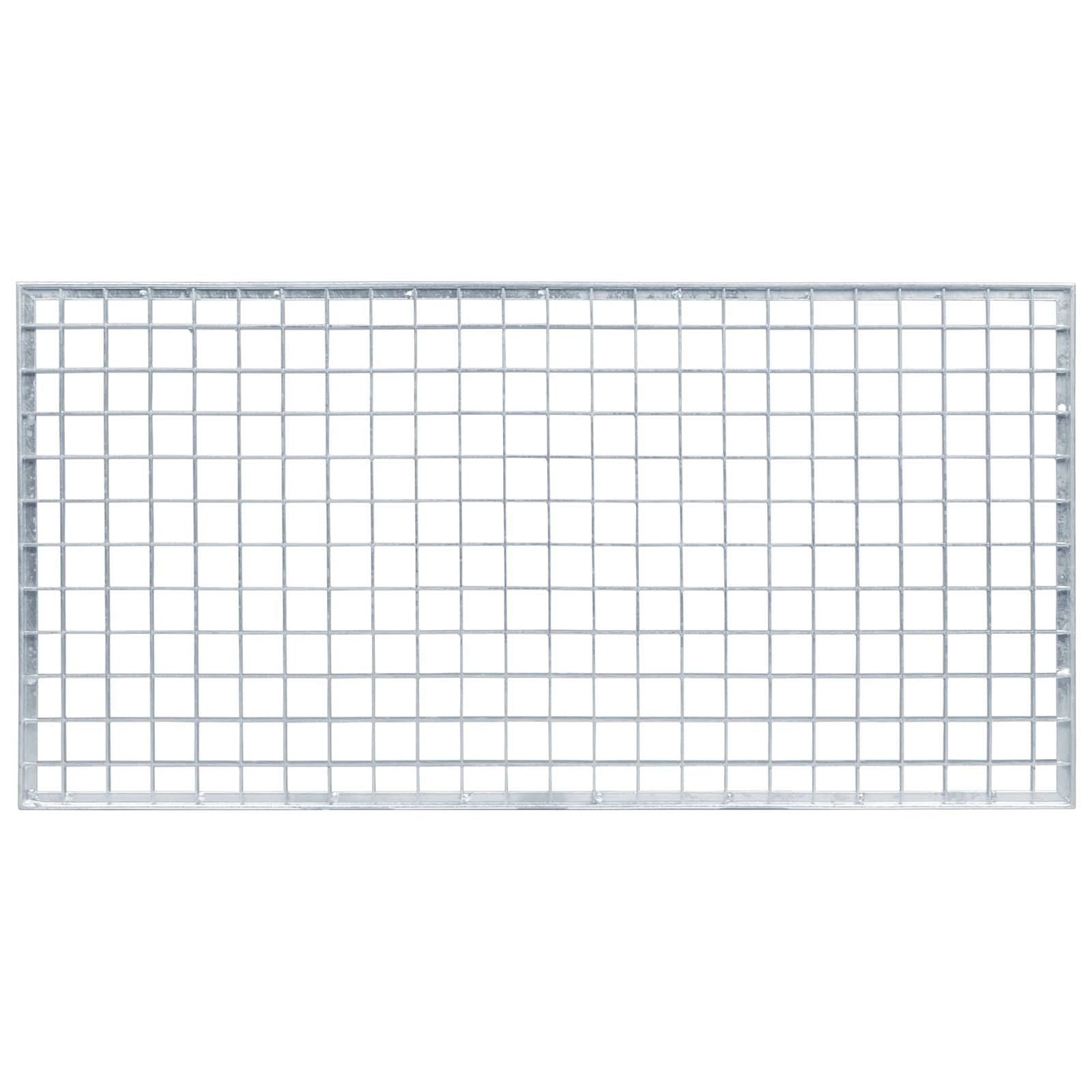 vidaXL Grating Silver 80 x 40 x 2 cm Hot-Dip Galvanised Steel 5