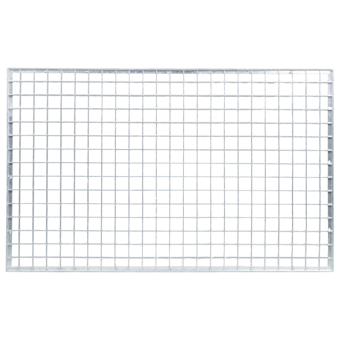 vidaXL Grating Silver 80 x 50 x 2 cm Hot-Dip Galvanised Steel 5
