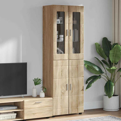 vidaXL TV Cabinet Set FLORIN 3 pcs 150 x 39 x 30 cm Sonoma Oak