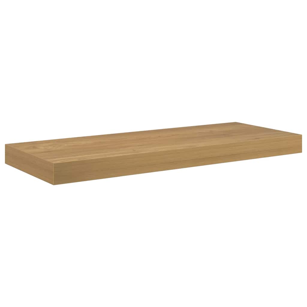 vidaXL Wall Shelf 4 pcs Brown 60 x 23.5 x 3.8 cm Engineered Wood 6
