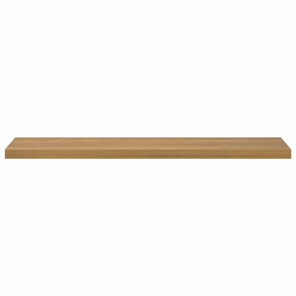 vidaXL Wall Shelf Wall-Mounted Brown 120 x 23.5 x 3.8 cm 6
