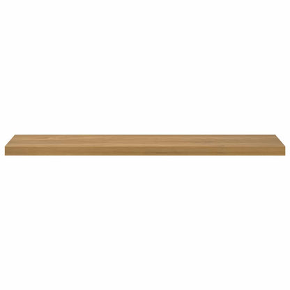 vidaXL Wall Shelf Wall-Mounted Brown 120 x 23.5 x 3.8 cm 6