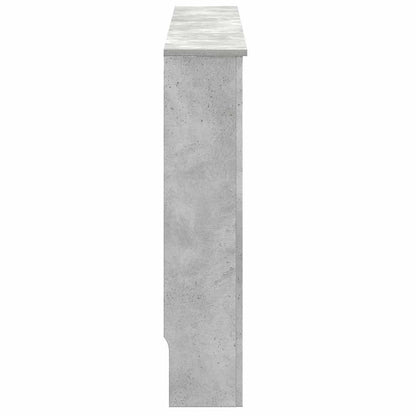 vidaXL Radiator Cover Concrete Grey 172 x 19 x 81.5 cm Engineered Wood 5