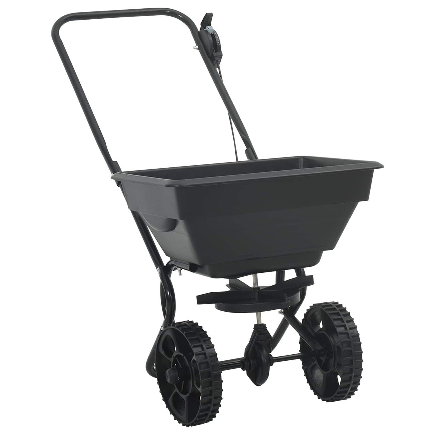 vidaXL Spreader Black 82 x 46 x 75 cm PVC and Steel 4