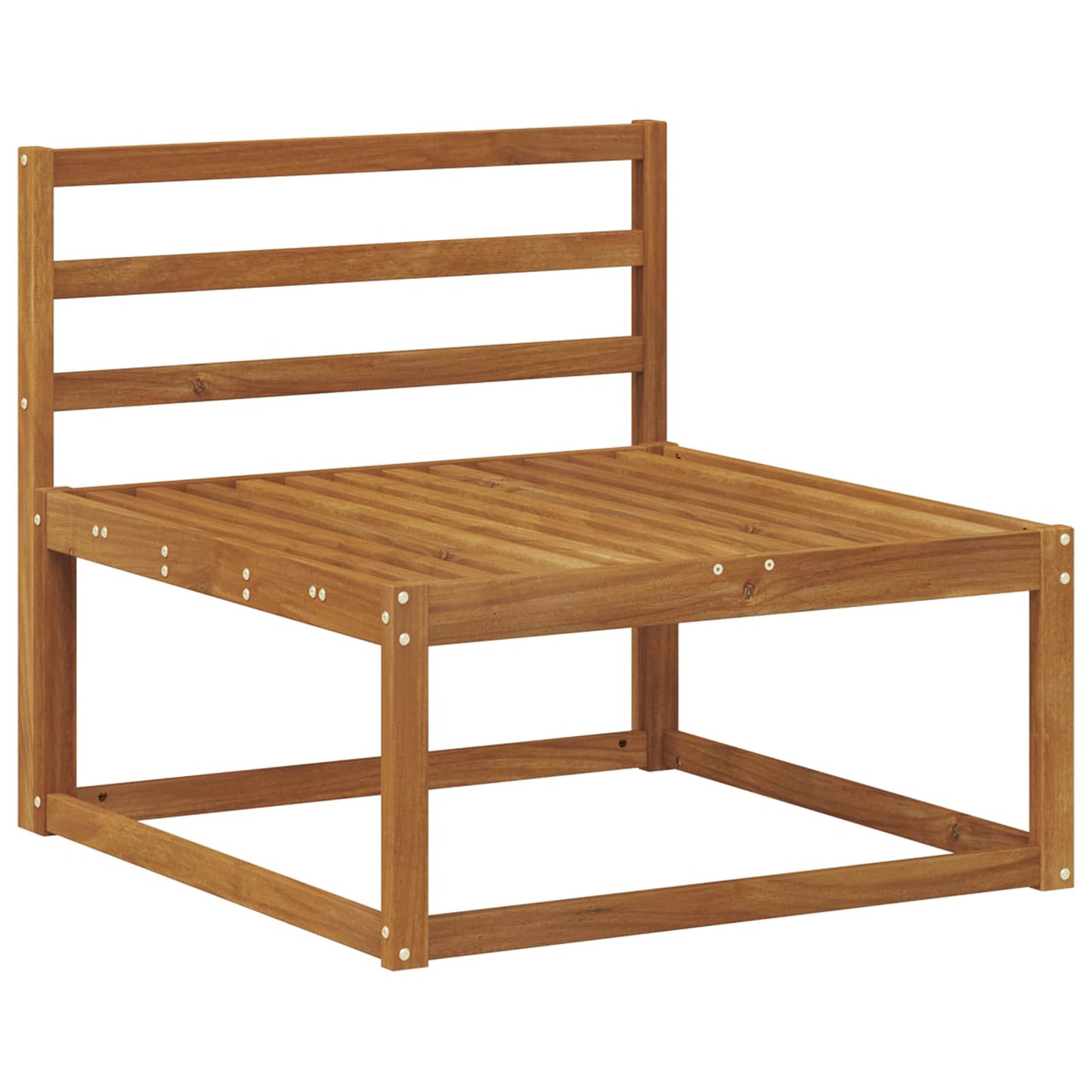 vidaXL Outdoor Middle Sofa Natural 79 x 83 x 73 cm 2
