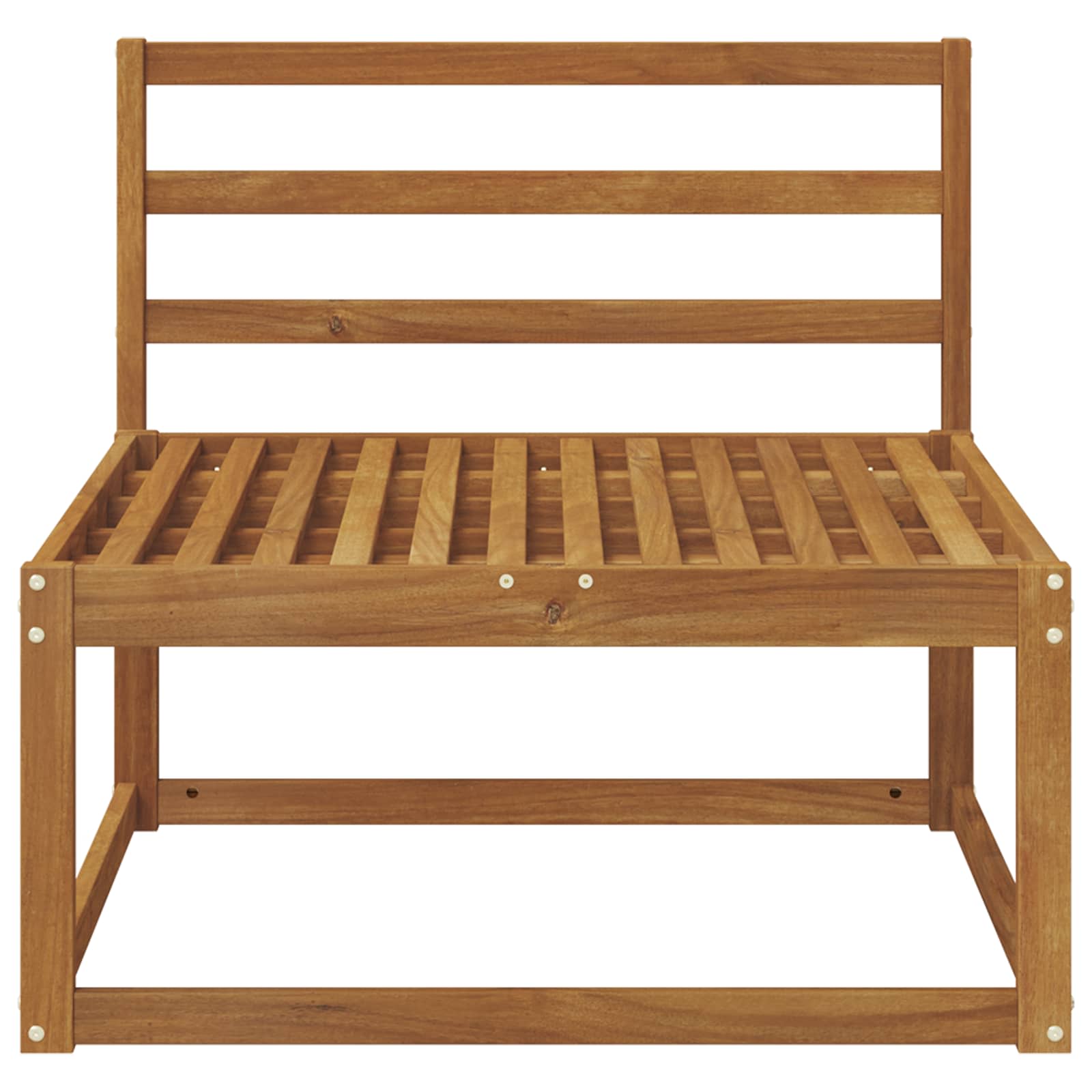 vidaXL Outdoor Middle Sofa Natural 79 x 83 x 73 cm 3