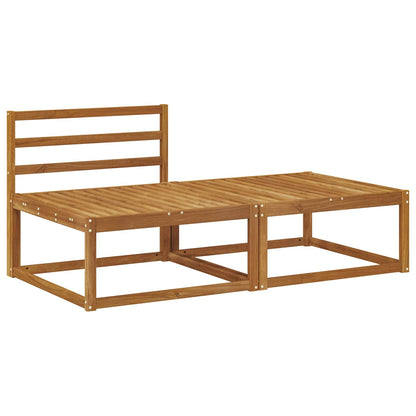 vidaXL Sectional Sofa Units 2 Piece Natural 2
