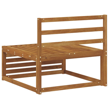 vidaXL Outdoor Middle Sofa Solid Acacia Wood Natural 79 x 83 x 73 cm 5