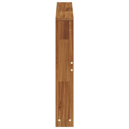 vidaXL Armrest 2 pcs Natural 78.5 x 10 x 61 cm Solid Acacia Wood 6