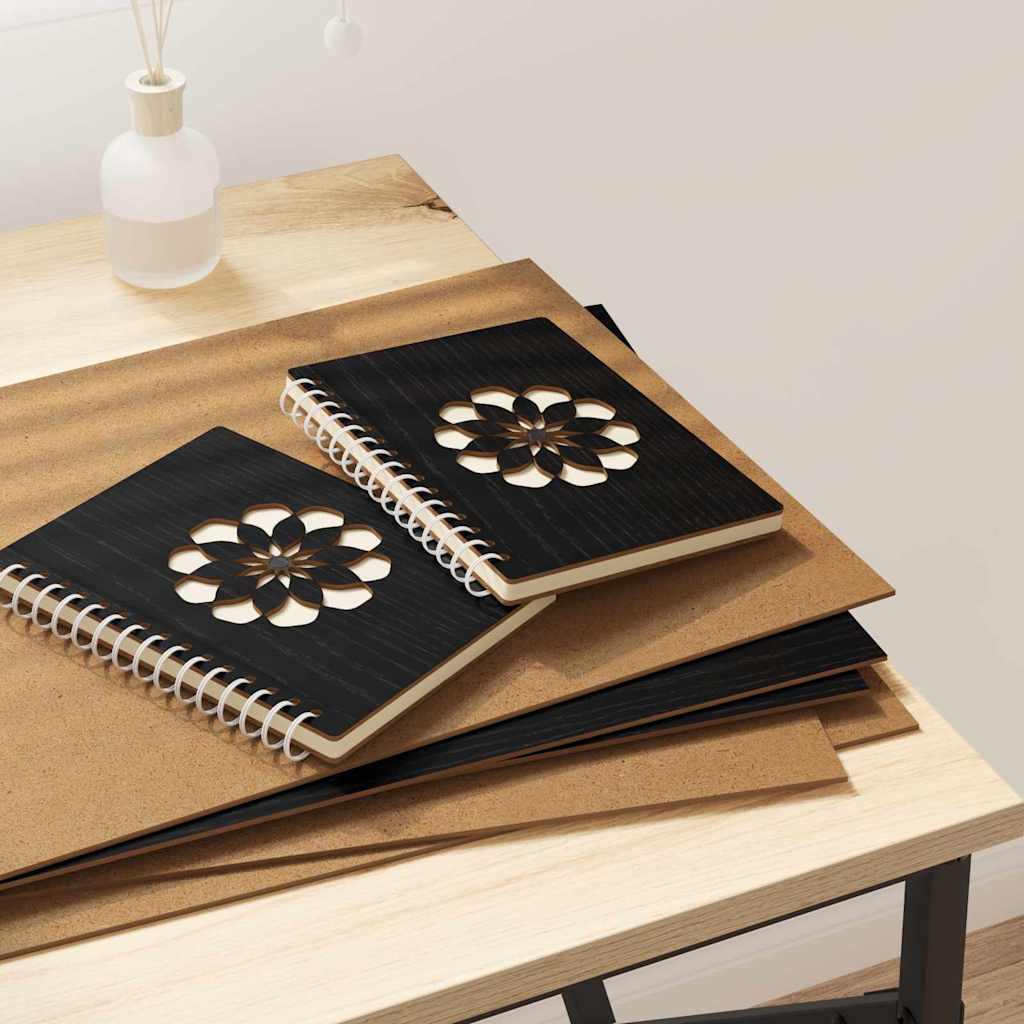 vidaXL Decor Panels 50 pcs Black Oak 30 x 42 x 0.27 cm Engineered Wood 1