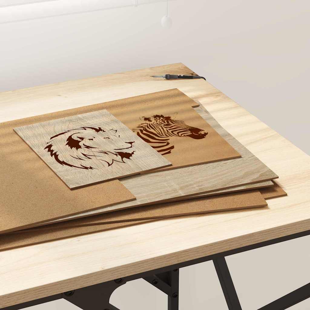 vidaXL Decor Panels 50 pcs Sonoma Oak 30 x 42 x 0.27 cm 4