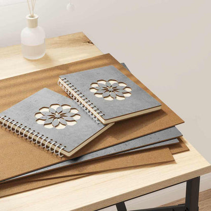 vidaXL Decor Panels 50 pcs Concrete Grey 30 x 42 x 0.27 cm 1