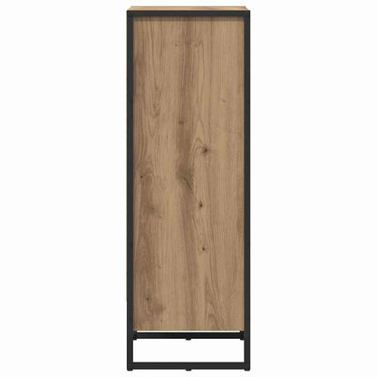 vidaXL Book Cabinet 40 x 30 x 86.5 cm Engineered Wood Artisian Oak 6
