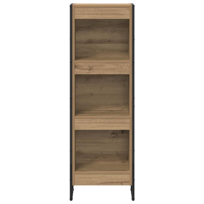 vidaXL Book Cabinet 40 x 30 x 121 cm Engineered Wood Artisian Oak 5